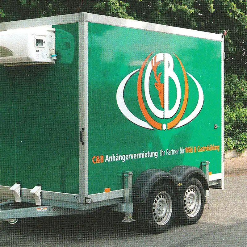 Vermietung Anhänger mit Kühlung